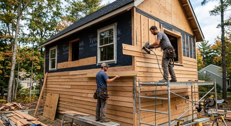Wood Siding Installation in Alton Bay, NH