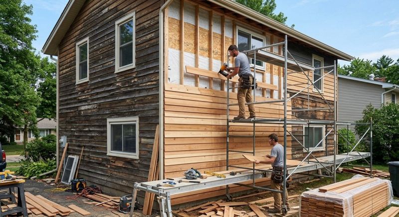 Wood Siding Replacement in Scarborough, ME