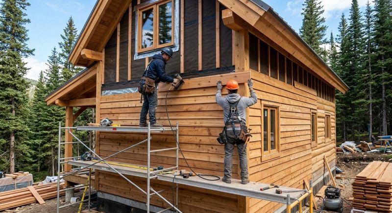 Barn Siding Installation in Durham, NH