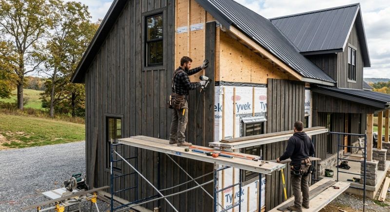 Barn Siding Installation in New Durham, NH