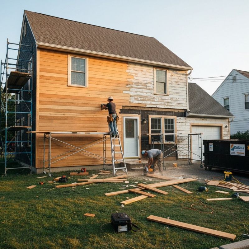 Barn Siding Replacement in Scarborough, ME