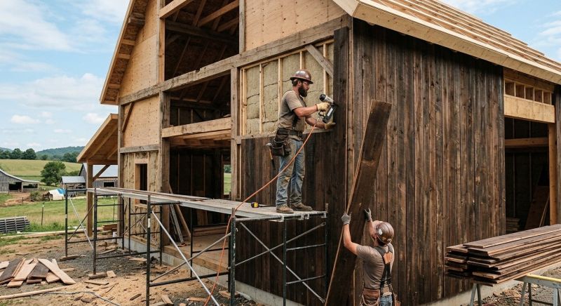 Batten Siding Installation in Durham, NH