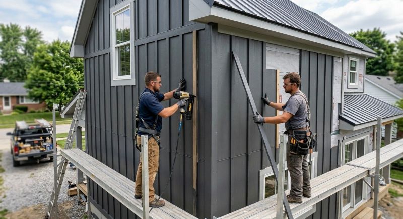 Batten Siding Installation in Kittery, ME