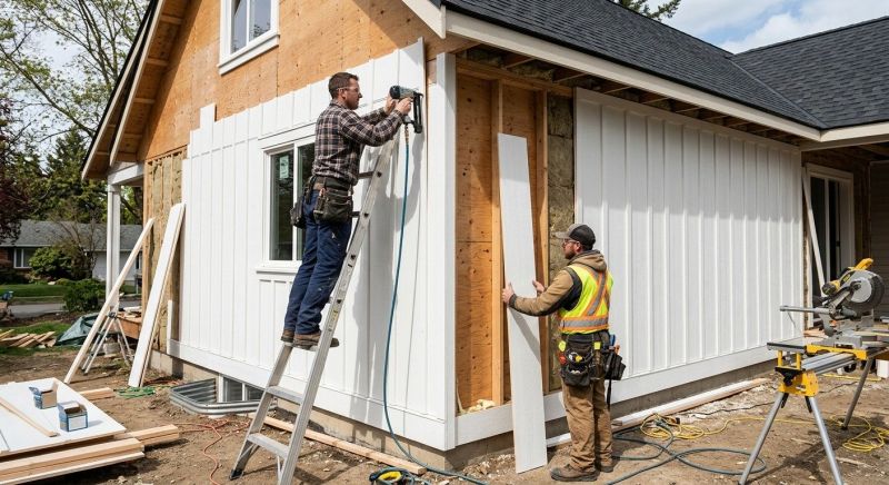 Board And Batten Installation in Durham, NH