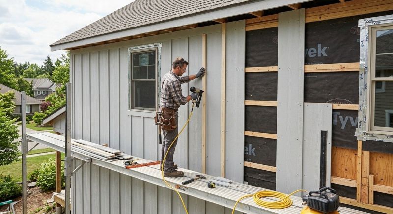 Board And Batten Installation in Durham, NH