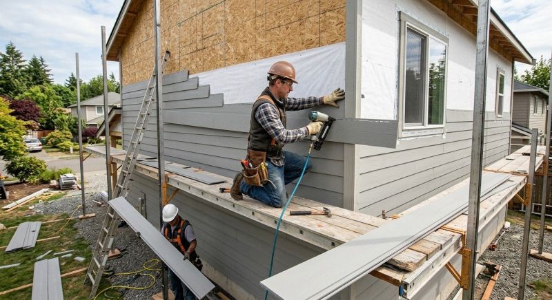 Cement Siding Installation in Berwick, ME