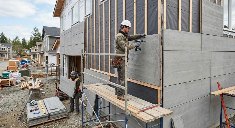 Cement Siding Installation in Biddeford, ME