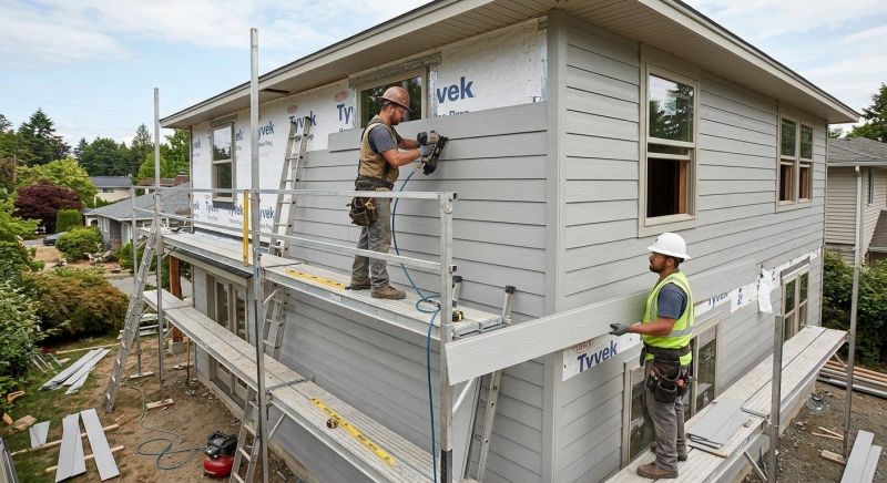 Cement Siding Installation in Dover, NH