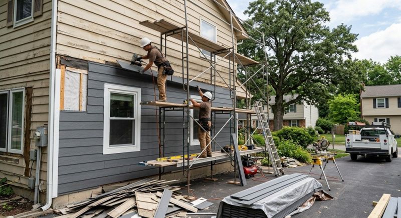 Cement Siding Installation in Saco, ME