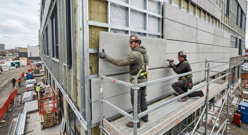 Cement Siding Installation in York, ME