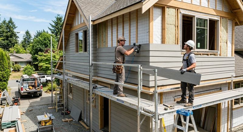 Cement Siding Replacement in Buxton, ME