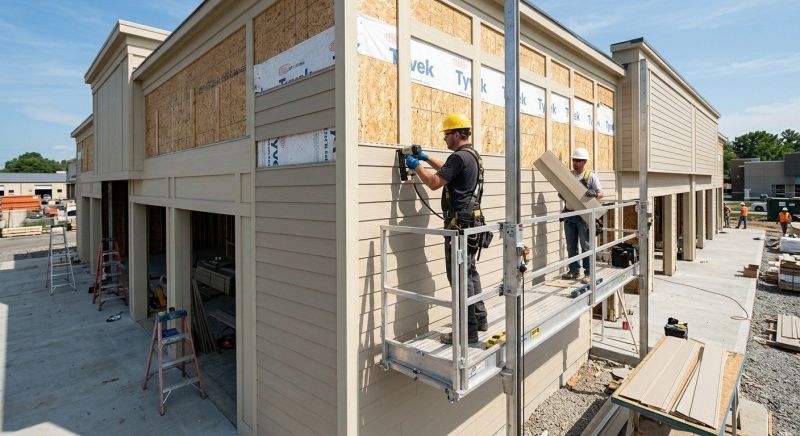 Commercial Siding Installation in Sanford, ME
