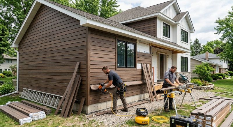Composite Siding Installation in Rochester, NH