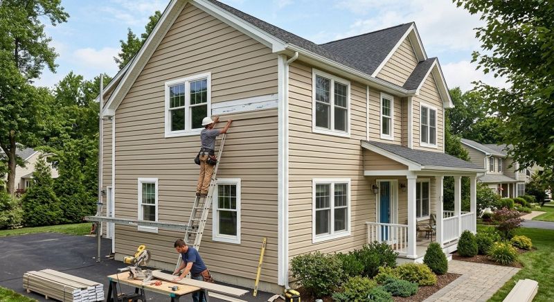 Dutch Lap Siding Installation in Sanford, ME