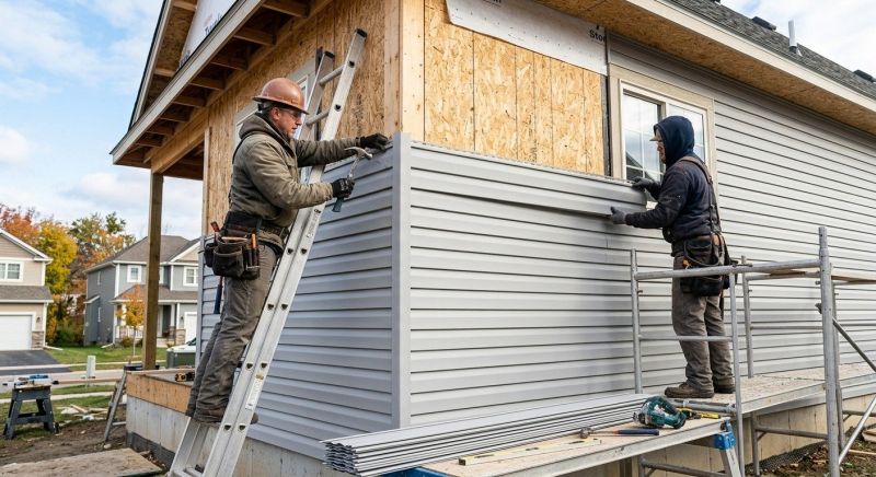 Engineered Siding Installation in Barrington, NH