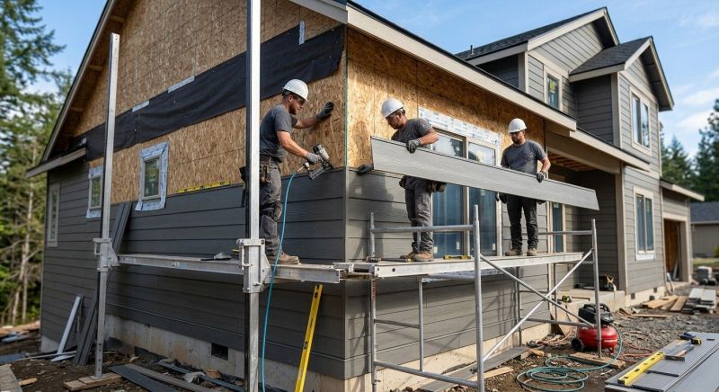 Engineered Siding Installation in Sanford, ME
