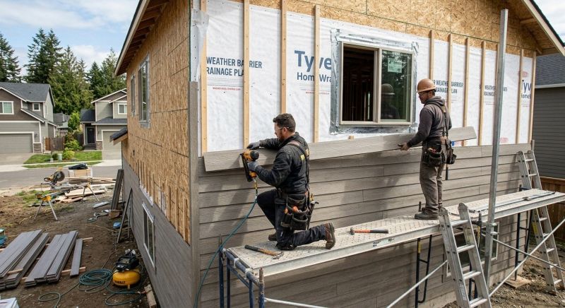 Engineered Siding Installation in Wells, ME
