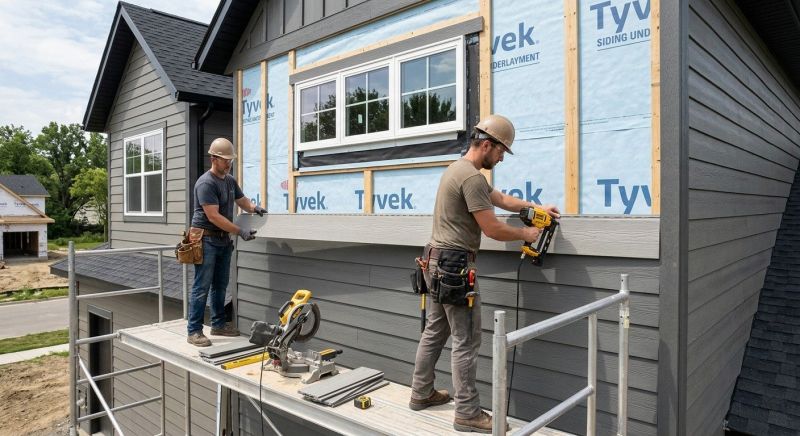 Engineered Siding Installation in York, ME