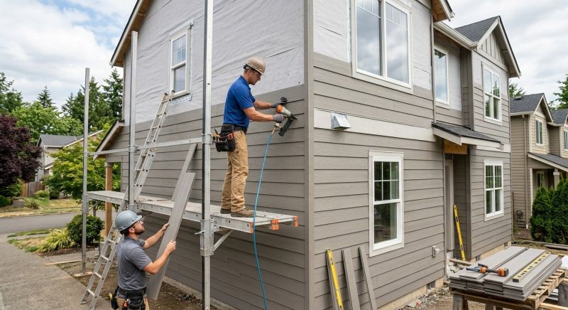 Fiber Cement Installation in Barrington, NH