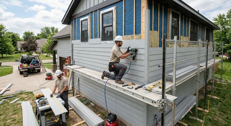 Fiber Cement Installation in Barrington, NH