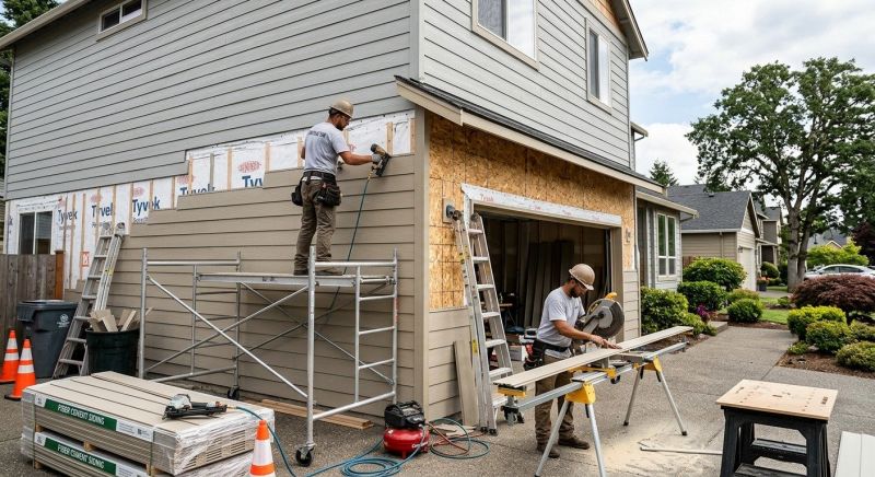 Fiber Siding Installation in Eliot, ME