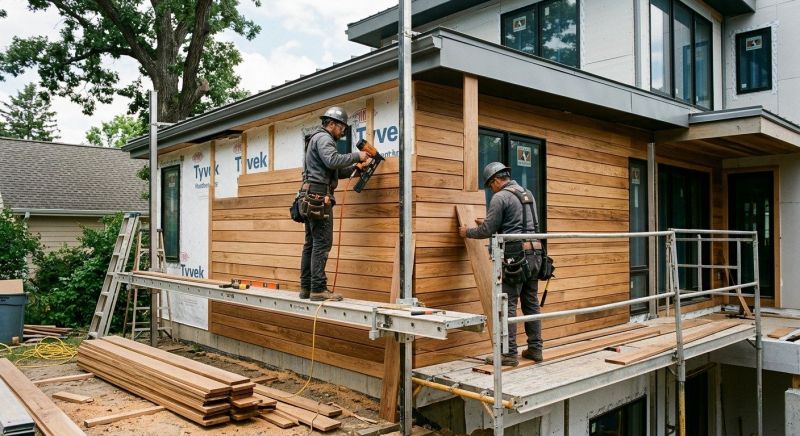 Hardwood Siding Installation in East Wakefield, NH