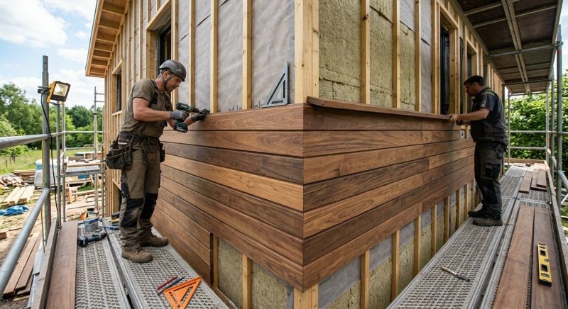 Hardwood Siding Installation in New Durham, NH