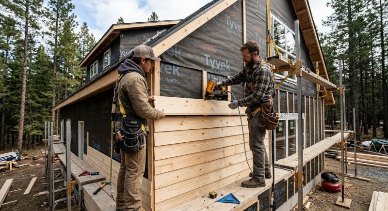 Hardwood Siding Installation in North Berwick, ME