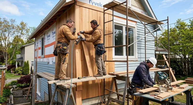 Hardwood Siding Installation in Strafford, NH