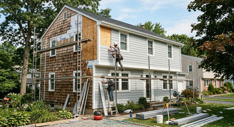 House Siding Installation in Kennebunk, ME