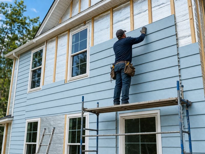 Insulated Siding Installation in Saco, ME