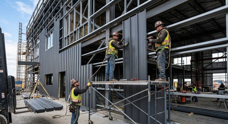 Metal Cladding Installation in Sanford, ME