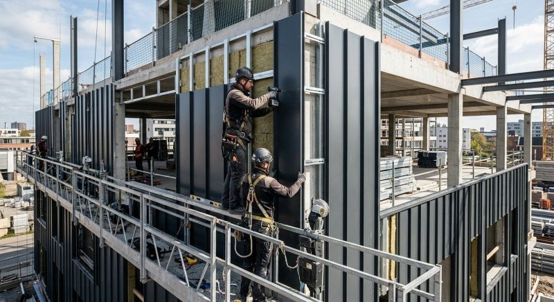 Metal Cladding Installation in Sanford, ME