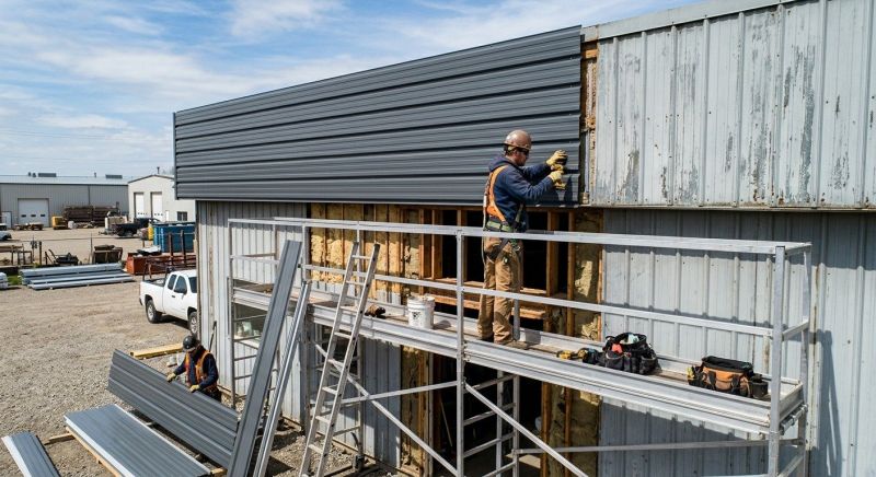 Metal Siding Replacement in Dover, NH