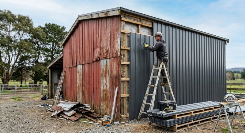 Metal Siding Replacement in Lebanon, ME