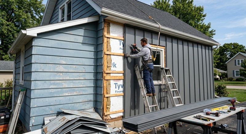 Metal Siding Replacement in Strafford, NH