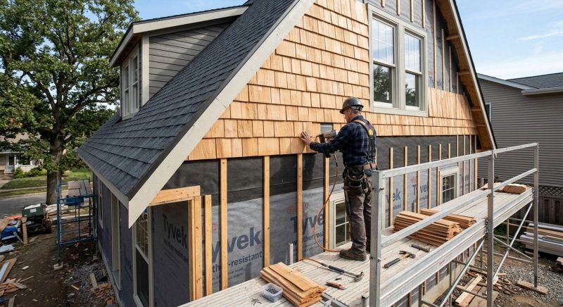 Shake Siding Installation in Buxton, ME