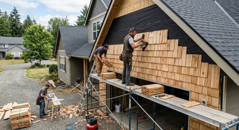 Shake Siding Installation in Ogunquit, ME