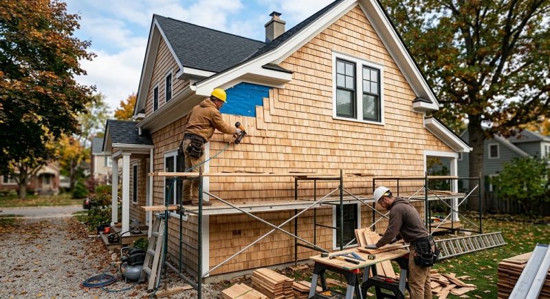 Shake Siding Installation in Saco, ME