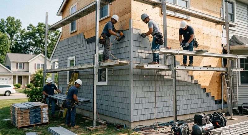 Shingle Siding Installation in Sanford, ME