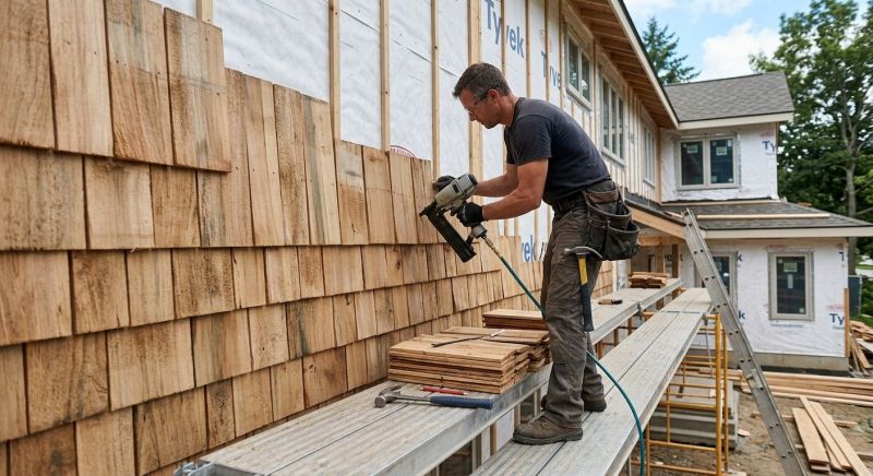 Shingle Siding Installation in Sanford, ME