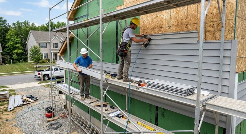 Siding Installation in Steep Falls, ME