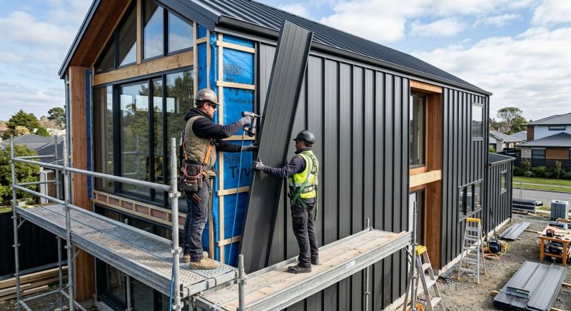 Steel Cladding Installation in Sanford, ME