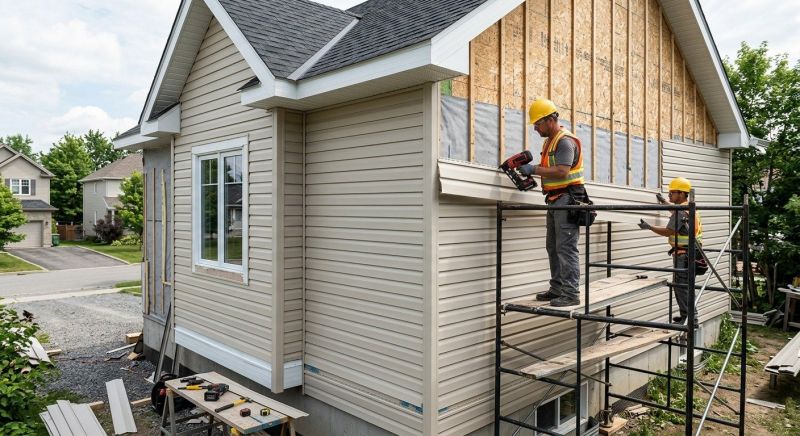 Synthetic Siding Installation in Sanford, ME