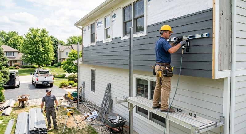 Synthetic Siding Installation in Sanford, ME
