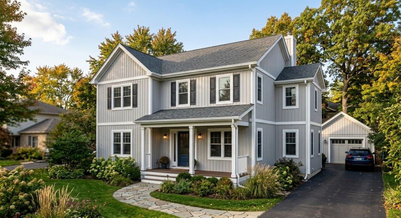 Vertical Siding Replacement in Sanford, ME
