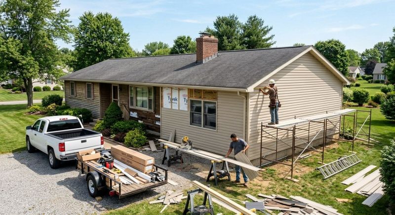 Vinyl Cladding Installation in Sanford, ME
