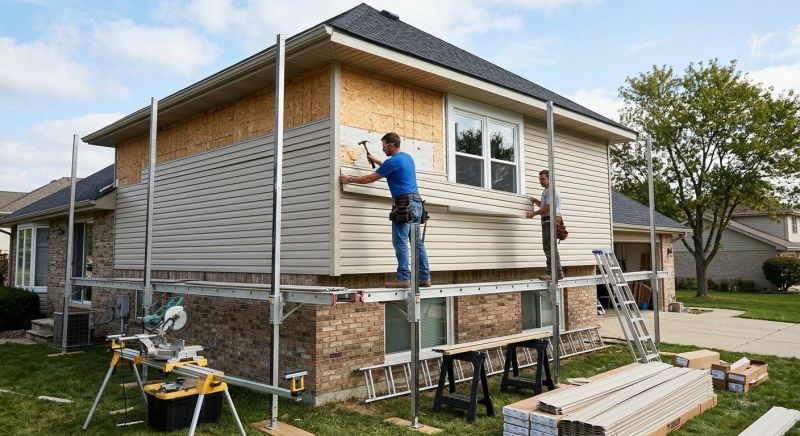 Vinyl Siding Installation in Sanford, ME
