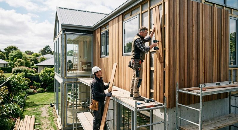Wood Cladding Installation in Cape Neddick, ME