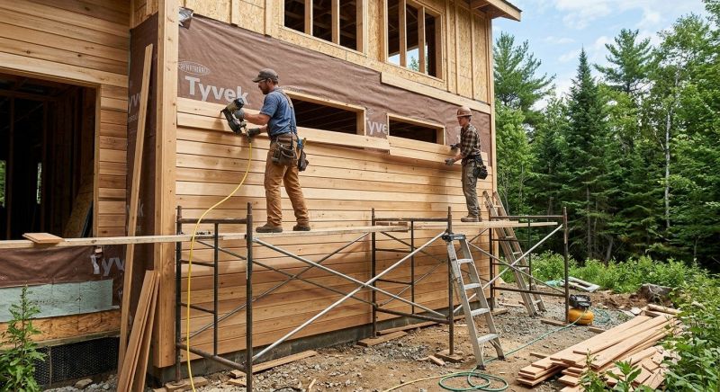 Wood Siding Installation in East Wakefield, NH